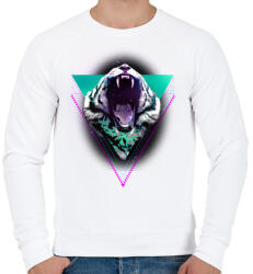 printfashion The master of the universe - Férfi pulóver - Fehér (237517)