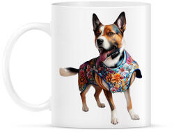 printfashion kutya - Bögre - Fehér (13632342)