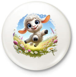 printfashion Húsvéti barika - Kitűző, hűtőmágnes - Fehér (15809910)