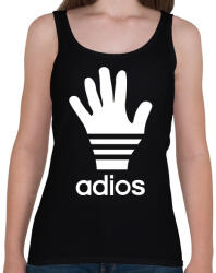 printfashion Adios - Női atléta - Fekete (1187222)
