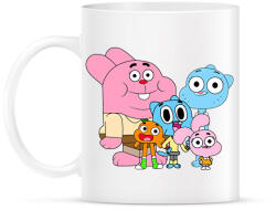 printfashion The Amazing World of Gumball - Bögre - Fehér (16016592)