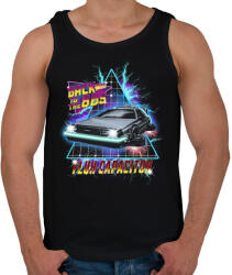 printfashion Vissza a 80-as évekbe - Férfi atléta - Fekete (2297059)