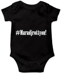 printfashion Maradj rottyon! - Baba Body - Fekete (2461849)