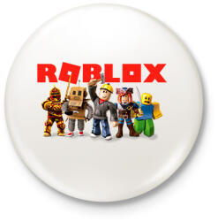 printfashion Roblox - Kitűző, hűtőmágnes - Fehér (3089868)
