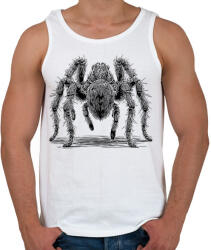 printfashion Madárpók / Tarantula / Pók rajz - Férfi atléta - Fehér (16684425)