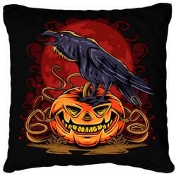 printfashion halloween - Párnahuzat, Díszpárnahuzat - Fekete (14194794)