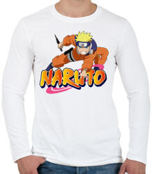 printfashion Uzumaki Naruto - Férfi hosszú ujjú póló - Fehér (2696403)