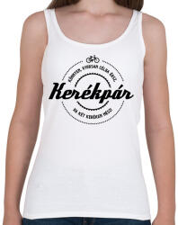 printfashion kerekpar-black - Női atléta - Fehér (559311)