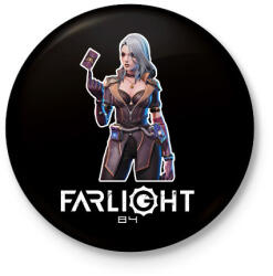 printfashion Farlight84 - Lucinda - Kitűző, hűtőmágnes - Fekete (16027335)