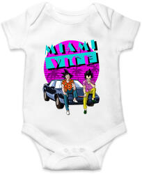 printfashion Dragon Ball Miami Vice - Baba Body - Fehér (1694382)