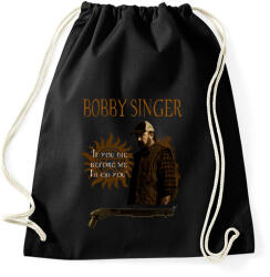 printfashion bobby singer - Sportzsák, Tornazsák - Fekete (2476488)