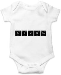 printfashion ScIeNCe - (Periódusos rendszer) - Baba Body - Fehér (11476402)