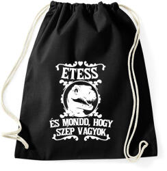 printfashion Etess és mondd, hogy szép vagyok! - Sportzsák, Tornazsák - Fekete (16409346)
