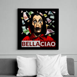 printfashion Bella Ciao - Vászonkép - Fekete (14783406)