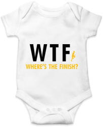 printfashion Where's the finish? - Baba Body - Fehér (7359168)