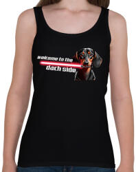 printfashion dach side - Női atléta - Fekete (15310321)