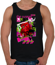 printfashion THE POWER - Férfi atléta - Fekete (305964)