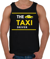 printfashion A taxisofőr - Férfi atléta - Fekete (1545778)