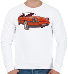 printfashion Mazda 323F BG - Férfi pulóver - Fehér (11884566)