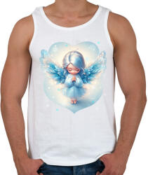 printfashion Téltündér - Férfi atléta - Fehér (15114017)