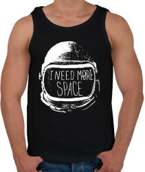 printfashion I need more Space - Férfi atléta - Fekete (1520212)