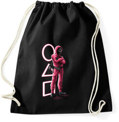 printfashion Squid game art - Sportzsák, Tornazsák - Fekete (5573129)