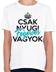printfashion Fogorvos vagyok! - Gyerek póló - Fehér (1847077)