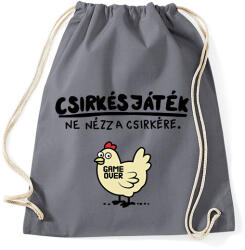 printfashion CSIRKÉS JÁTÉK - Sportzsák, Tornazsák - Grafitszürke (16655757)