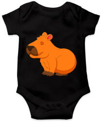 printfashion Capybara - Baba Body - Fekete (13842514)