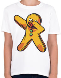 printfashion Mézeskalács dab - Gyerek póló - Fehér (7527016)