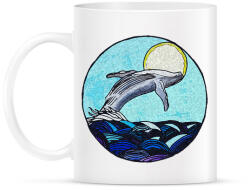 printfashion humpbackv2 - Bögre - Fehér (4813601)
