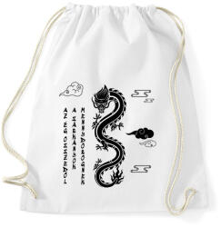 printfashion Az ég összedől - Sportzsák, Tornazsák - Fehér (7619669)