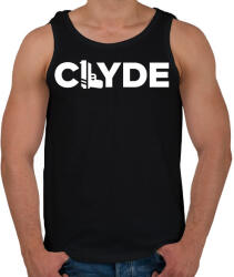 printfashion Clyde páros póló - Férfi atléta - Fekete (2195999)