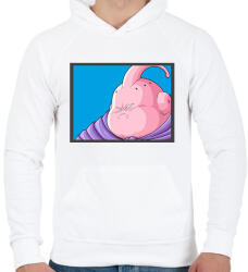 printfashion Dragon ball karakterek 6 - Férfi kapucnis pulóver - Fehér (12591805)