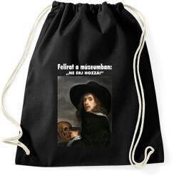 printfashion Ne érj hozzá! - Sportzsák, Tornazsák - Fekete (5381808)