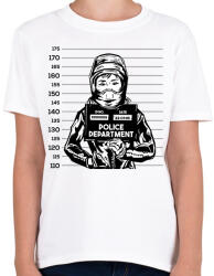 printfashion Női motoros - Gyerek póló - Fehér (9612400)