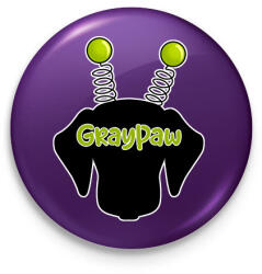 printfashion Lime bolondos méhecsketacskó - Kitűző, hűtőmágnes - Lila (13433595)