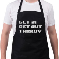 printfashion Get in Get out Tarkov - Kötény - Fekete (5274966)