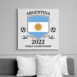 printfashion Argentina 2022 - Vászonkép - Fehér (10794687)