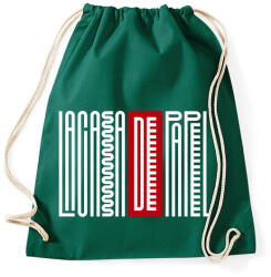 printfashion LCDP Text - Sportzsák, Tornazsák - Sötétzöld (5031387)