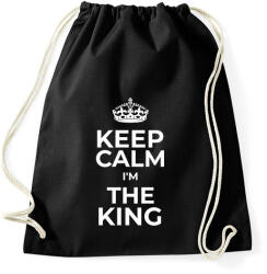 printfashion KIRÁLY VAGYOK - Sportzsák, Tornazsák - Fekete (10797204)