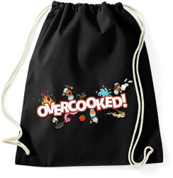 printfashion Overcooked - Sportzsák, Tornazsák - Fekete (14758832)