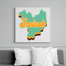printfashion Szolnok - Vászonkép - Fehér (7132028)