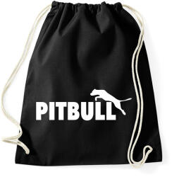 printfashion Pitbull sport - Sportzsák, Tornazsák - Fekete (1187856)