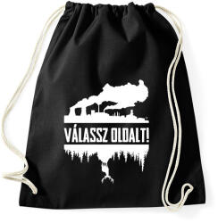 printfashion Válassz! - Sportzsák, Tornazsák - Fekete (2500745)