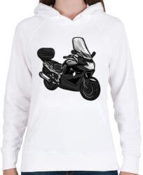 printfashion bmw1 - Női kapucnis pulóver - Fehér (2892686)