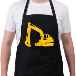 printfashion Excavator - Kötény - Fekete (4938110)