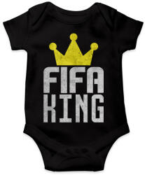 printfashion Fifa King - Baba Body - Fekete (1666979)