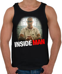 printfashion Az ember a rács mögött - Férfi atléta - Fekete (10941603)