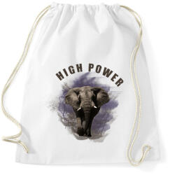 printfashion High Power - Sportzsák, Tornazsák - Fehér (1325382)